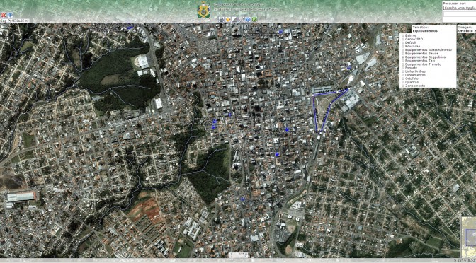 Prefeitura desenvolve mapa de Ponta Grossa em dados